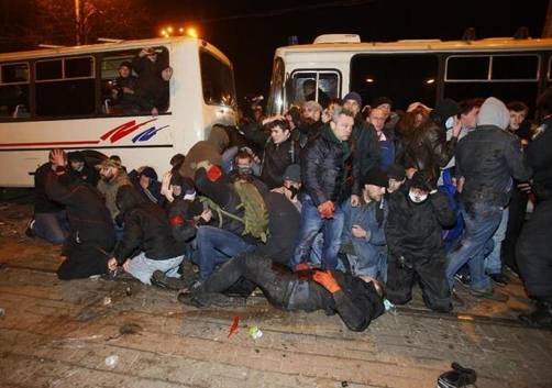 Беспорядки в Донцке 13 марта 2014 г.